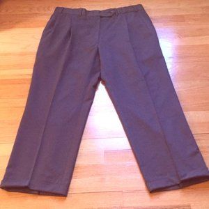 Men’s Dark Olive Green Wool Pants